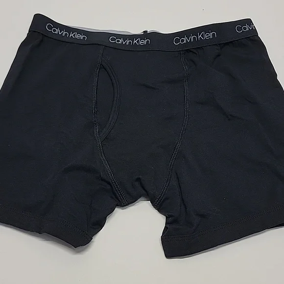 Calvin Klein Boy's Cotton Stretch Boxer Briefs PACK OF SIX SIZE 12/14 LARGE - Picture 1 of 6